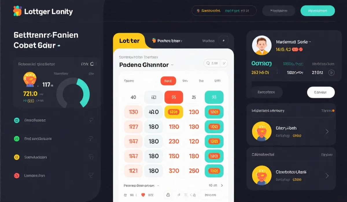 开奖结果概览示意图