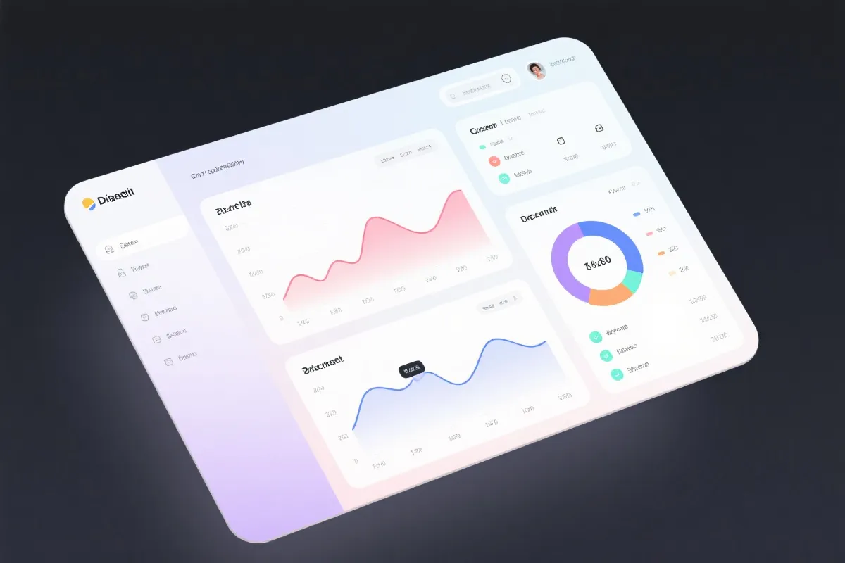 数据面板示意图